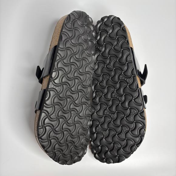 Birkenstock Mayari Toe-Loop Comfort Sandal in Black Patent - Picture 9 of 9